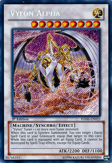 Vylon Alpha [HA06-EN022] Secret Rare | Chromatic Games