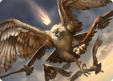 Gwaihir, Greatest of the Eagles Art Card [The Lord of the Rings: Tales of Middle-earth Art Series] | Chromatic Games