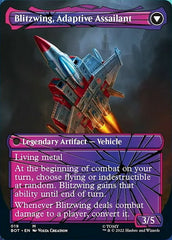 Blitzwing, Cruel Tormentor // Blitzwing, Adaptive Assailant (Shattered Glass) [Transformers] | Chromatic Games