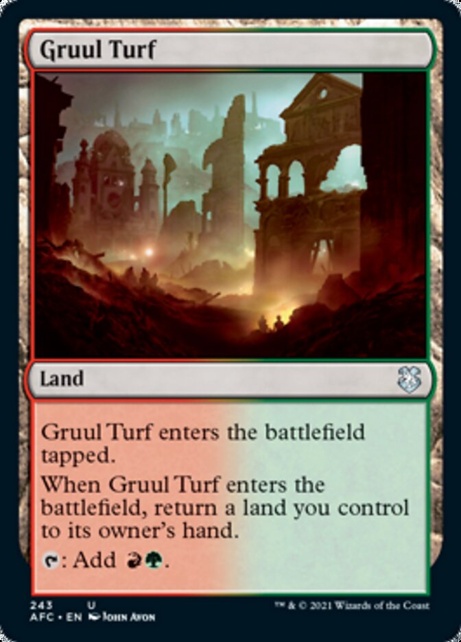 Gruul Turf [Dungeons & Dragons: Adventures in the Forgotten Realms Commander] | Chromatic Games