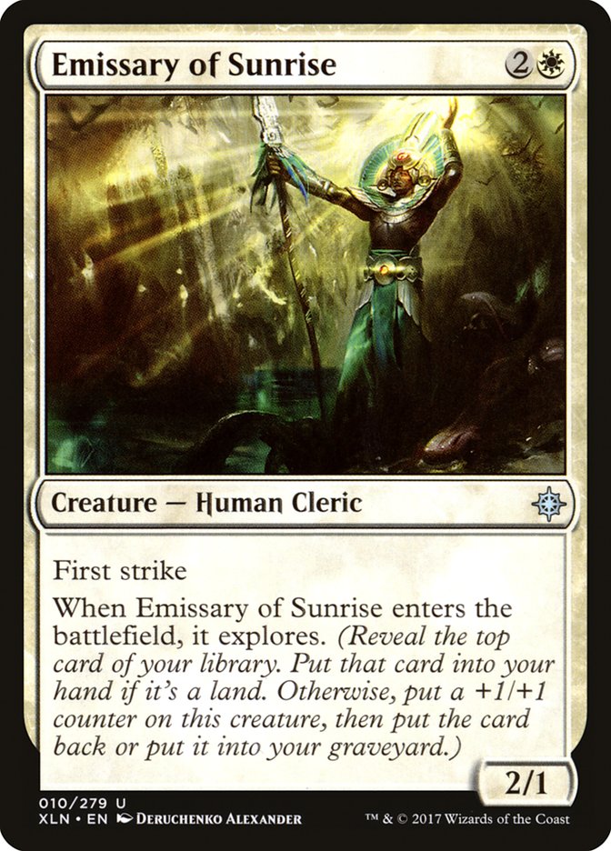 Emissary of Sunrise [Ixalan] | Chromatic Games