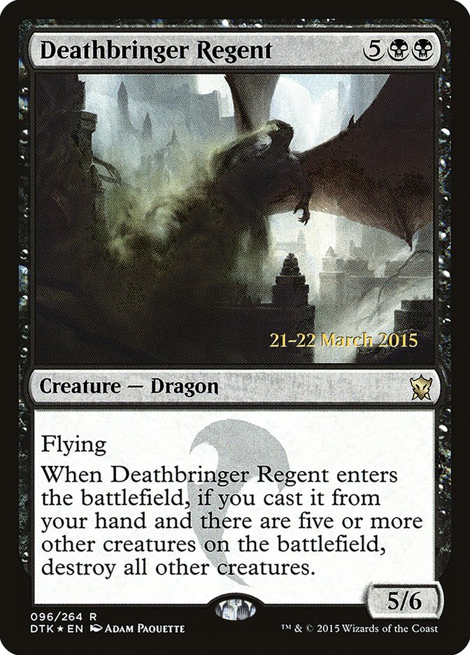 Deathbringer Regent [Dragons of Tarkir Prerelease Promos] | Chromatic Games