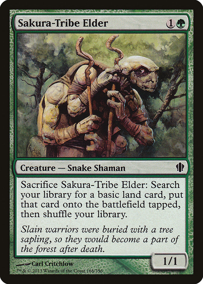 Sakura-Tribe Elder [Commander 2013] | Chromatic Games