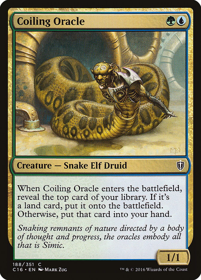 Coiling Oracle [Commander 2016] | Chromatic Games