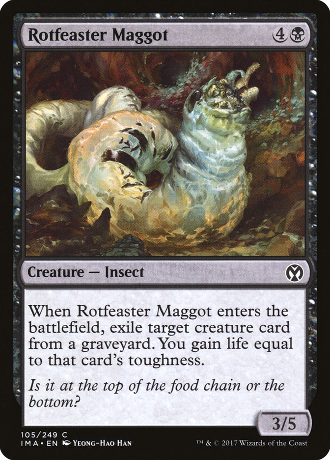 Rotfeaster Maggot [Iconic Masters] | Chromatic Games