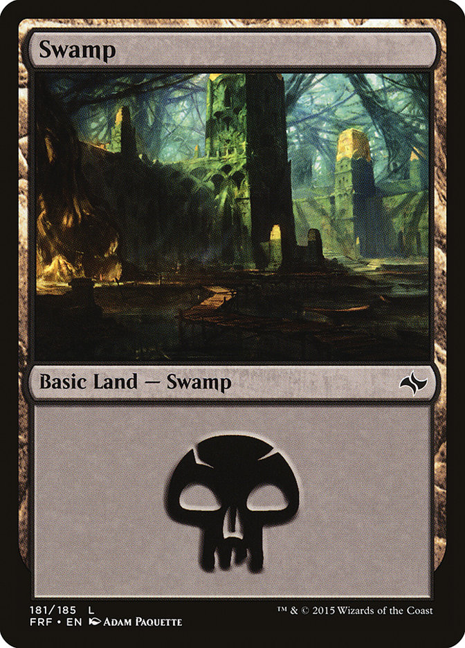 Swamp (181) [Fate Reforged] | Chromatic Games