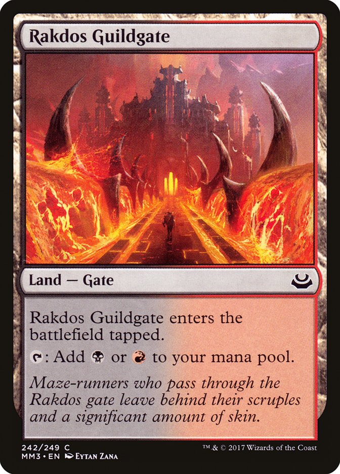 Rakdos Guildgate [Modern Masters 2017] | Chromatic Games