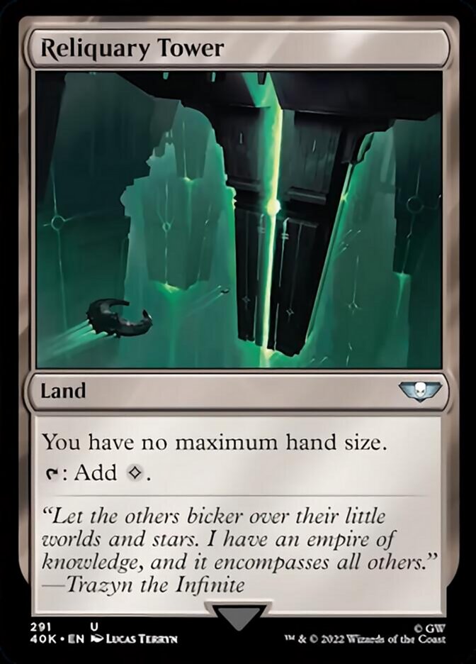 Reliquary Tower (Surge Foil) [Warhammer 40,000] | Chromatic Games