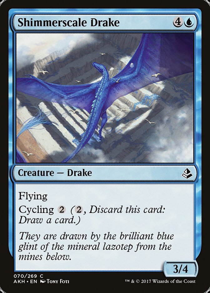 Shimmerscale Drake [Amonkhet] | Chromatic Games