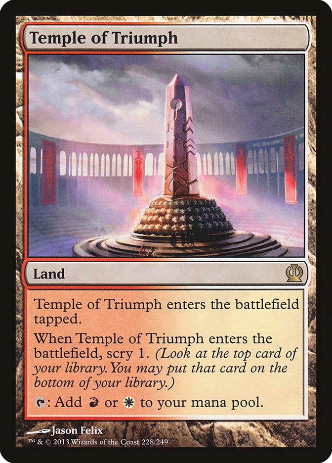 Temple of Triumph [Theros] | Chromatic Games