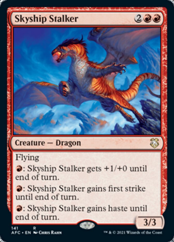 Skyship Stalker [Dungeons & Dragons: Adventures in the Forgotten Realms Commander] | Chromatic Games