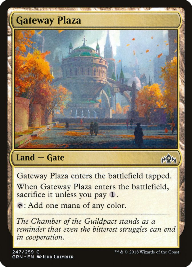 Gateway Plaza [Guilds of Ravnica] | Chromatic Games