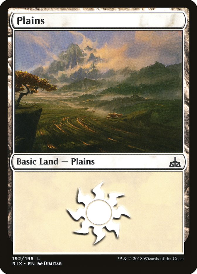 Plains (192) [Rivals of Ixalan] | Chromatic Games