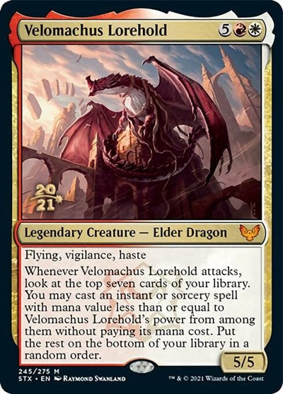 Velomachus Lorehold [Strixhaven: School of Mages Prerelease Promos] | Chromatic Games