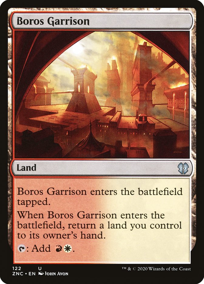 Boros Garrison [Zendikar Rising Commander] | Chromatic Games