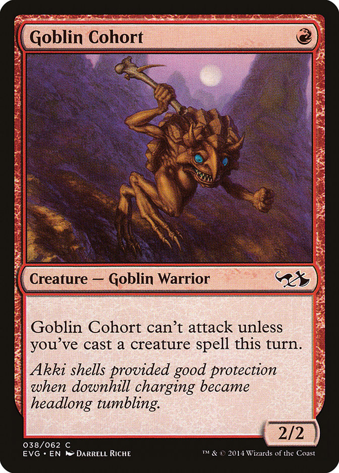 Goblin Cohort (Elves vs. Goblins) [Duel Decks Anthology] | Chromatic Games