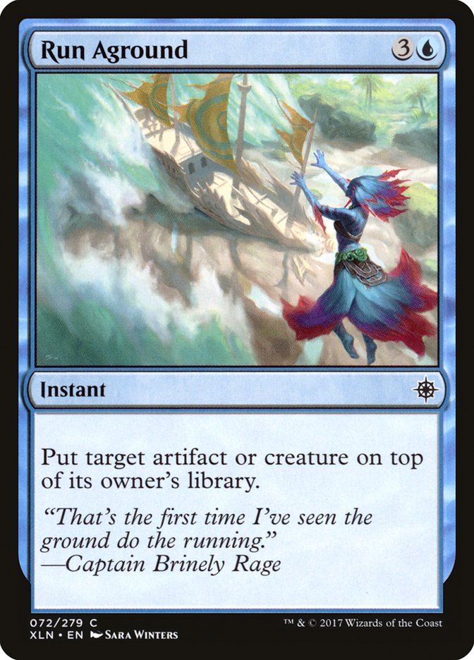 Run Aground [Ixalan] | Chromatic Games