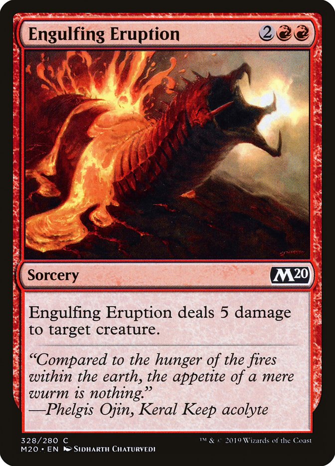 Engulfing Eruption [Core Set 2020] | Chromatic Games