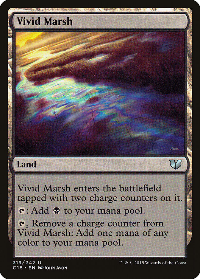 Vivid Marsh [Commander 2015] | Chromatic Games