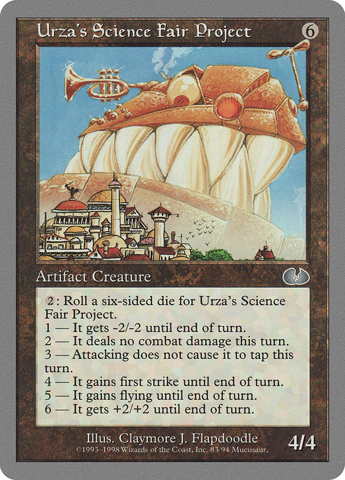 Urza's Science Fair Project [Unglued] | Chromatic Games