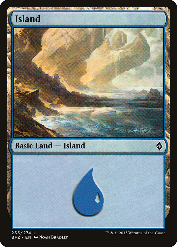 Island (255) [Battle for Zendikar] | Chromatic Games