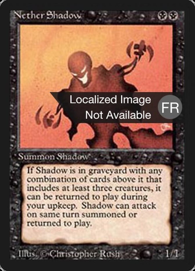 Nether Shadow [Foreign Black Border] | Chromatic Games