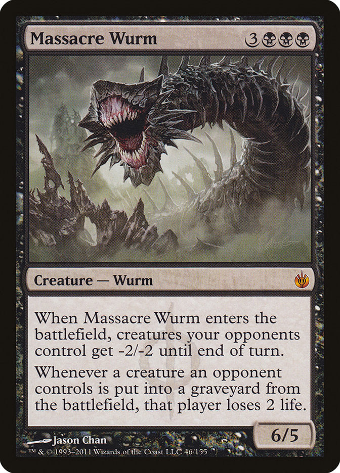 Massacre Wurm [Mirrodin Besieged] | Chromatic Games