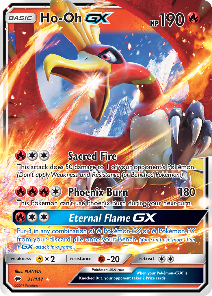 Ho-Oh GX [Burning Shadows] | Chromatic Games