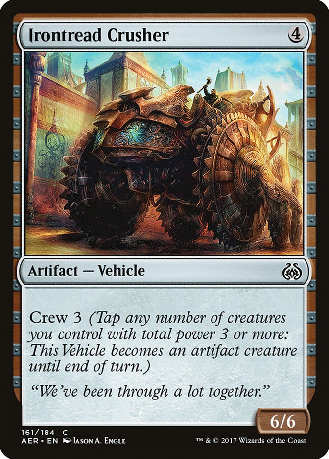 Irontread Crusher [Aether Revolt] | Chromatic Games