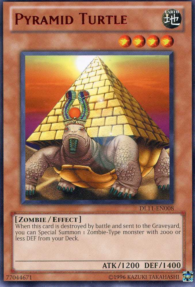 Pyramid Turtle (Red) [DL11-EN008] Rare | Chromatic Games