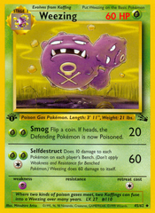 Weezing (45/62) [Fossil Unlimited] | Chromatic Games