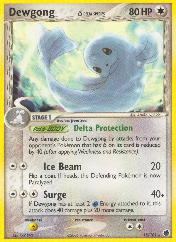 Dewgong (Delta Species) [Dragon Frontiers] | Chromatic Games