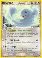 Dewgong (15/101) (Delta Species) [EX: Dragon Frontiers] | Chromatic Games