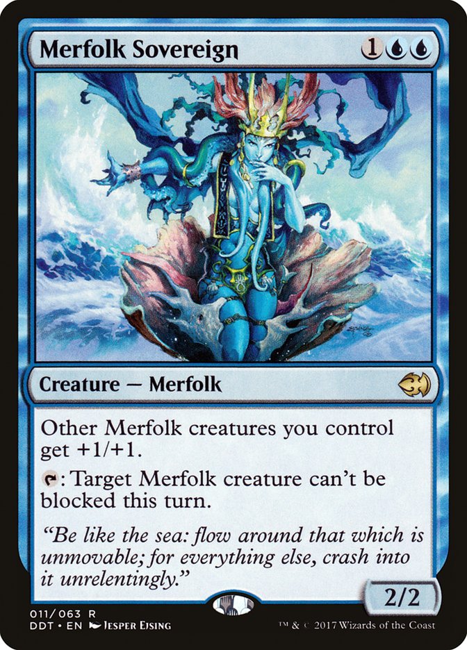 Merfolk Sovereign [Duel Decks: Merfolk vs. Goblins] | Chromatic Games