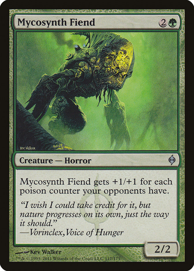 Mycosynth Fiend [New Phyrexia] | Chromatic Games