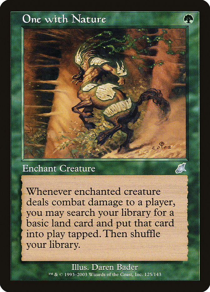 One with Nature [Scourge] | Chromatic Games
