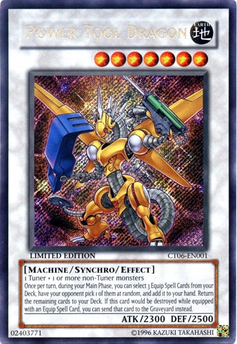 Power Tool Dragon [CT06-EN001] Secret Rare | Chromatic Games