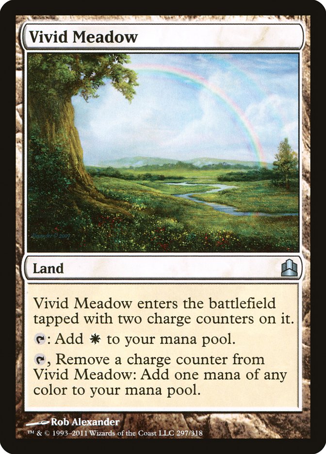 Vivid Meadow [Commander 2011] | Chromatic Games