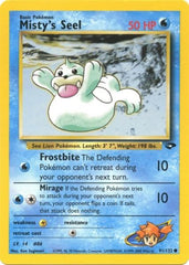 Misty's Seel (91/132) [Gym Challenge Unlimited] | Chromatic Games