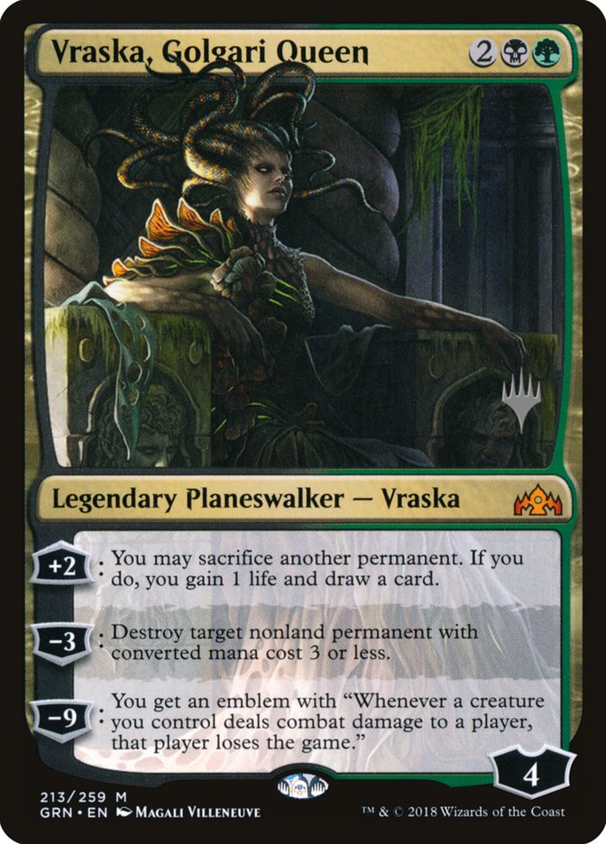 Vraska, Golgari Queen (Promo Pack) [Guilds of Ravnica Promos] | Chromatic Games