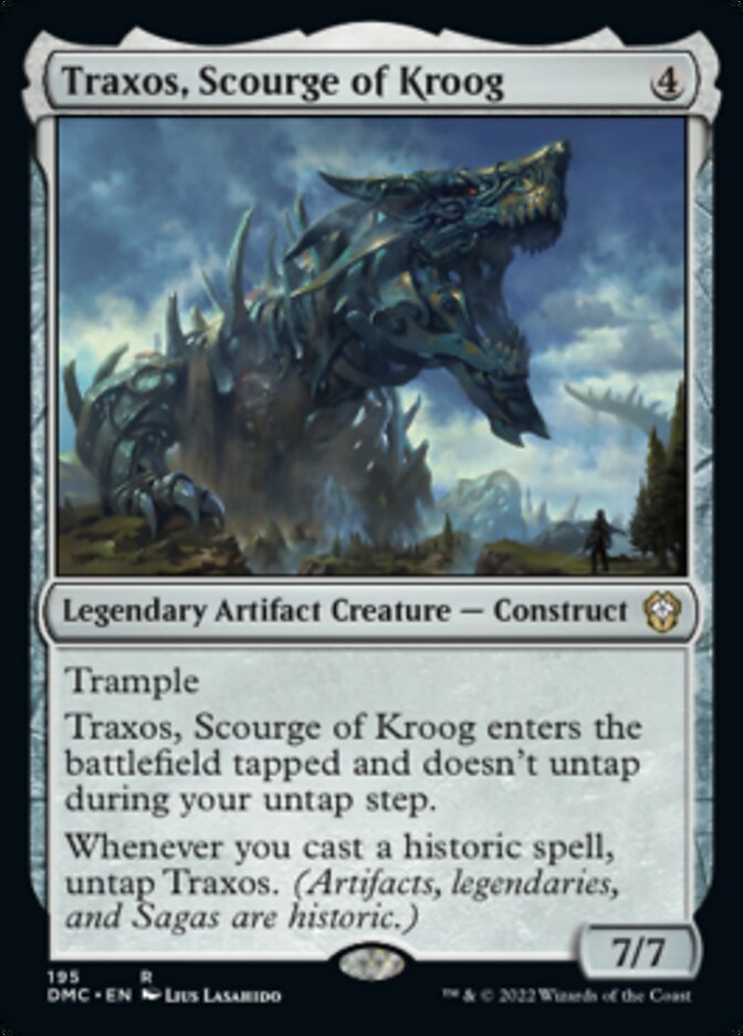 Traxos, Scourge of Kroog [Dominaria United Commander] | Chromatic Games