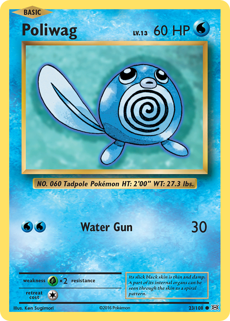 Poliwag (23/108) [XY: Evolutions] | Chromatic Games