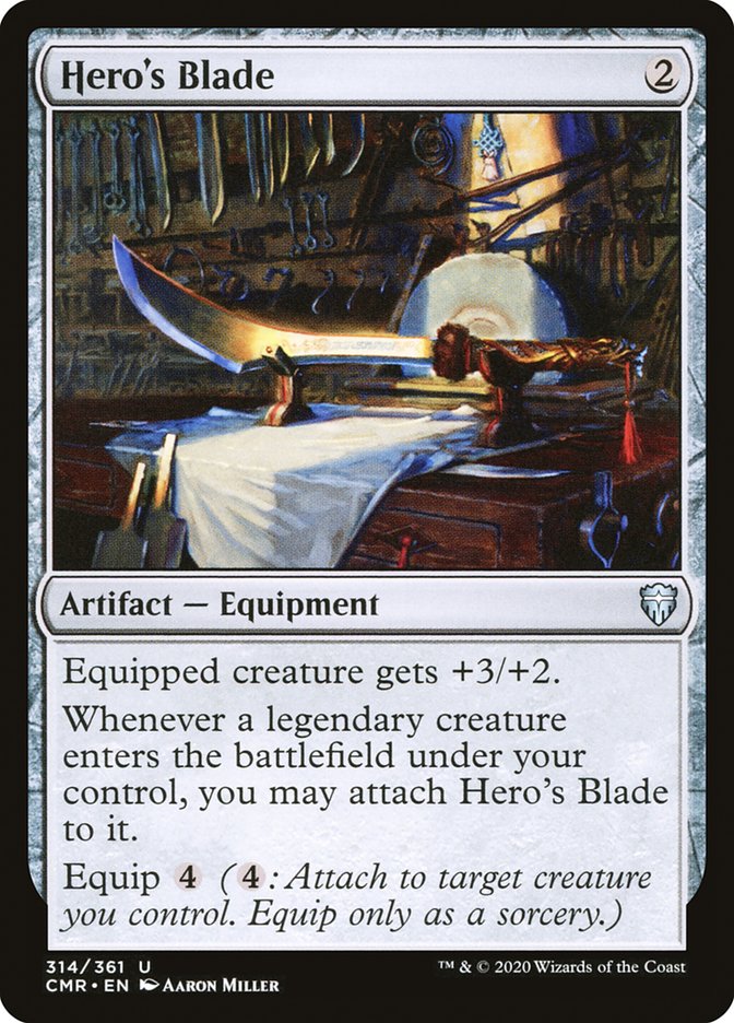 Hero's Blade (314) [Commander Legends] | Chromatic Games