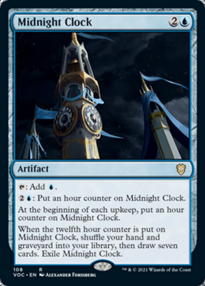 Midnight Clock [Innistrad: Crimson Vow Commander] | Chromatic Games