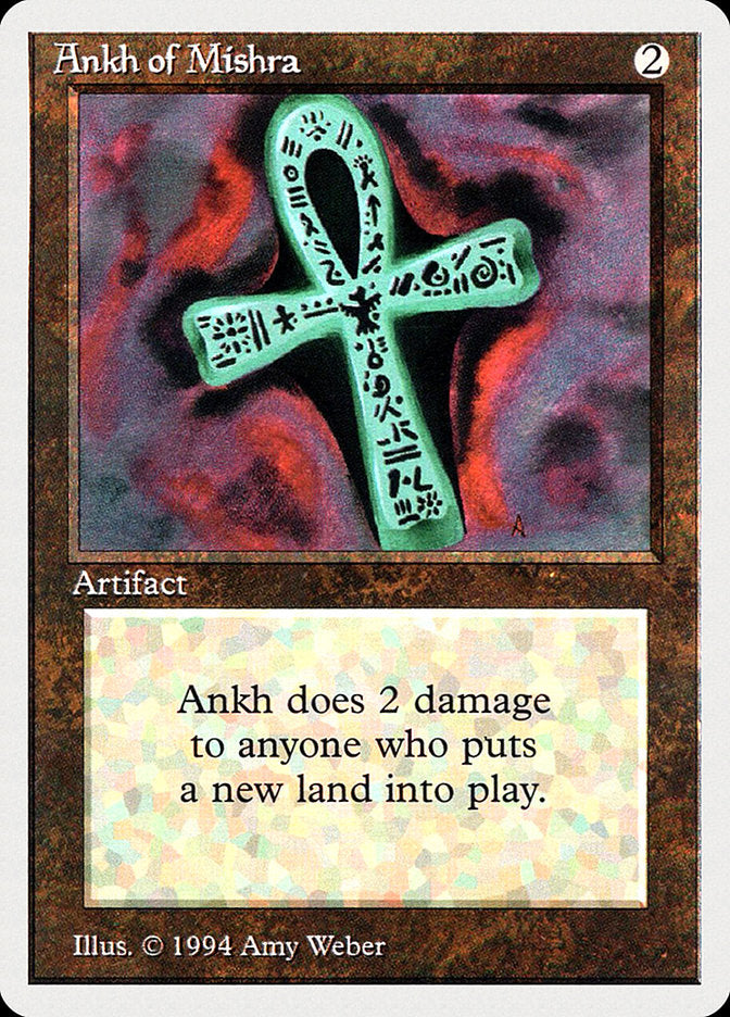 Ankh of Mishra [Summer Magic / Edgar] | Chromatic Games