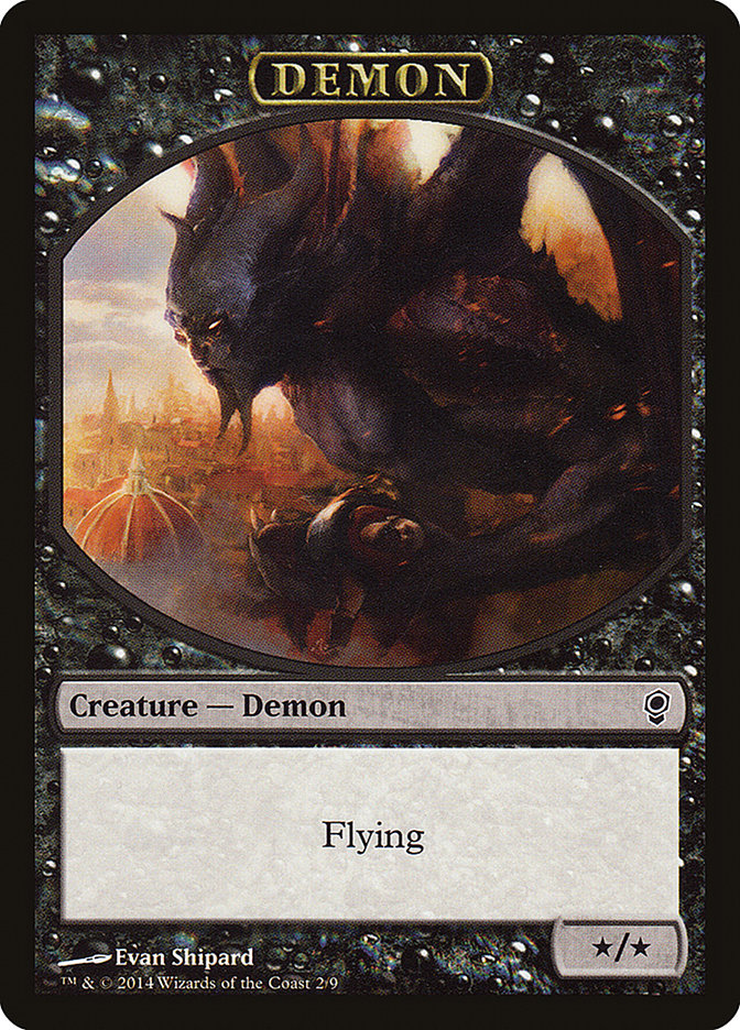 Demon Token [Conspiracy Tokens] | Chromatic Games