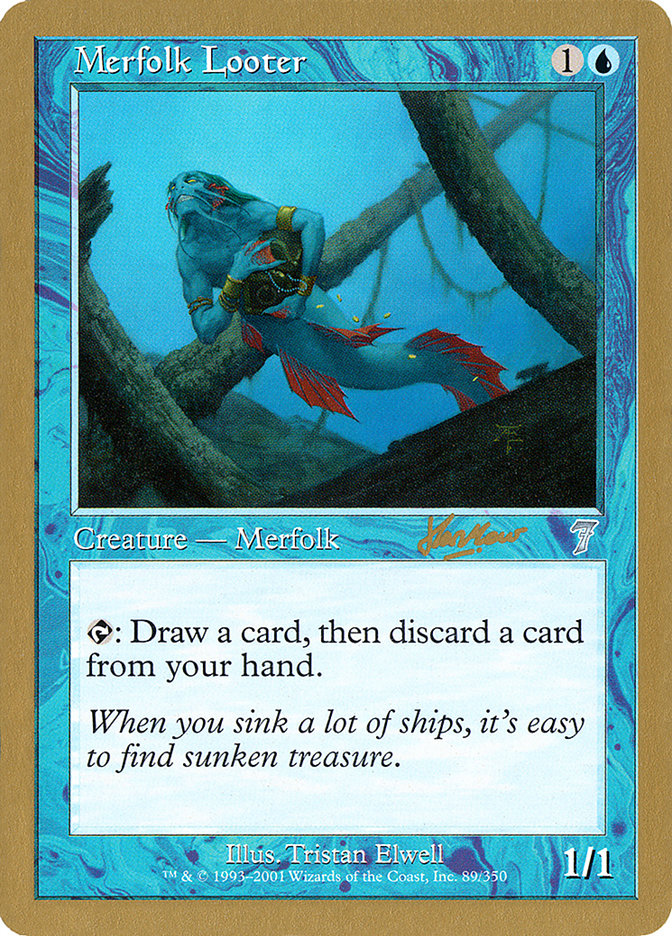 Merfolk Looter (Sim Han How) [World Championship Decks 2002] | Chromatic Games
