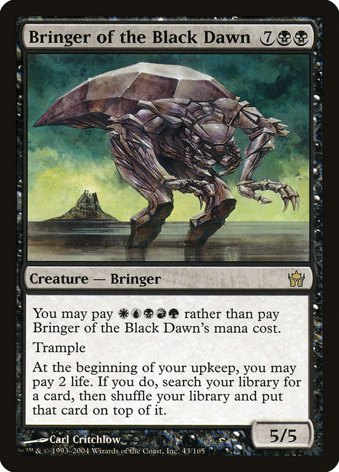 Bringer of the Black Dawn [Fifth Dawn] | Chromatic Games