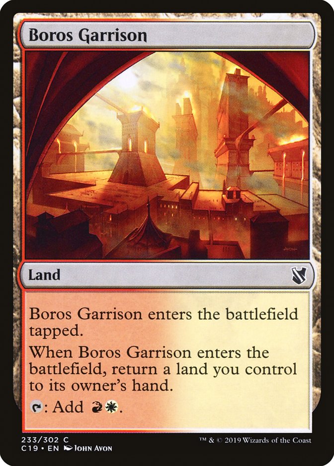 Boros Garrison [Commander 2019] | Chromatic Games