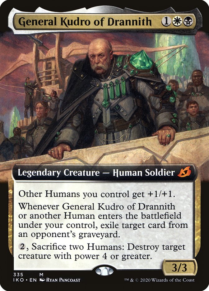 General Kudro of Drannith (Extended Art) [Ikoria: Lair of Behemoths] | Chromatic Games